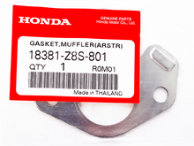 Load image into Gallery viewer, Original Honda GX240, GX270, GX340, GX390 Muffler Gasket OEM# 18381-Z8S-801 (140557)