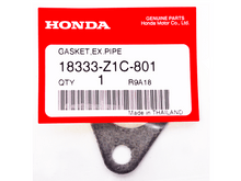 Load image into Gallery viewer, Original Honda GX690, GX630, GX660 Muffler Gasket OEM# 18333-Z1C-801 (140555)