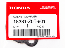 Load image into Gallery viewer, Original Honda GX120, GX140, GX200 Muffler Gasket OEM# 18381-Z0T-801 (140556)